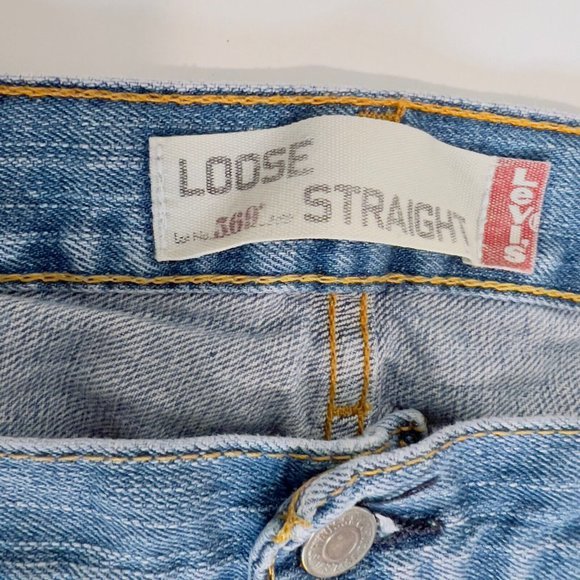 COPY - Levis 569 Jeans Mens 36x30 Blue Loose Fit Straight Leg Denim Pants Cowbo… - Picture 14 of 14